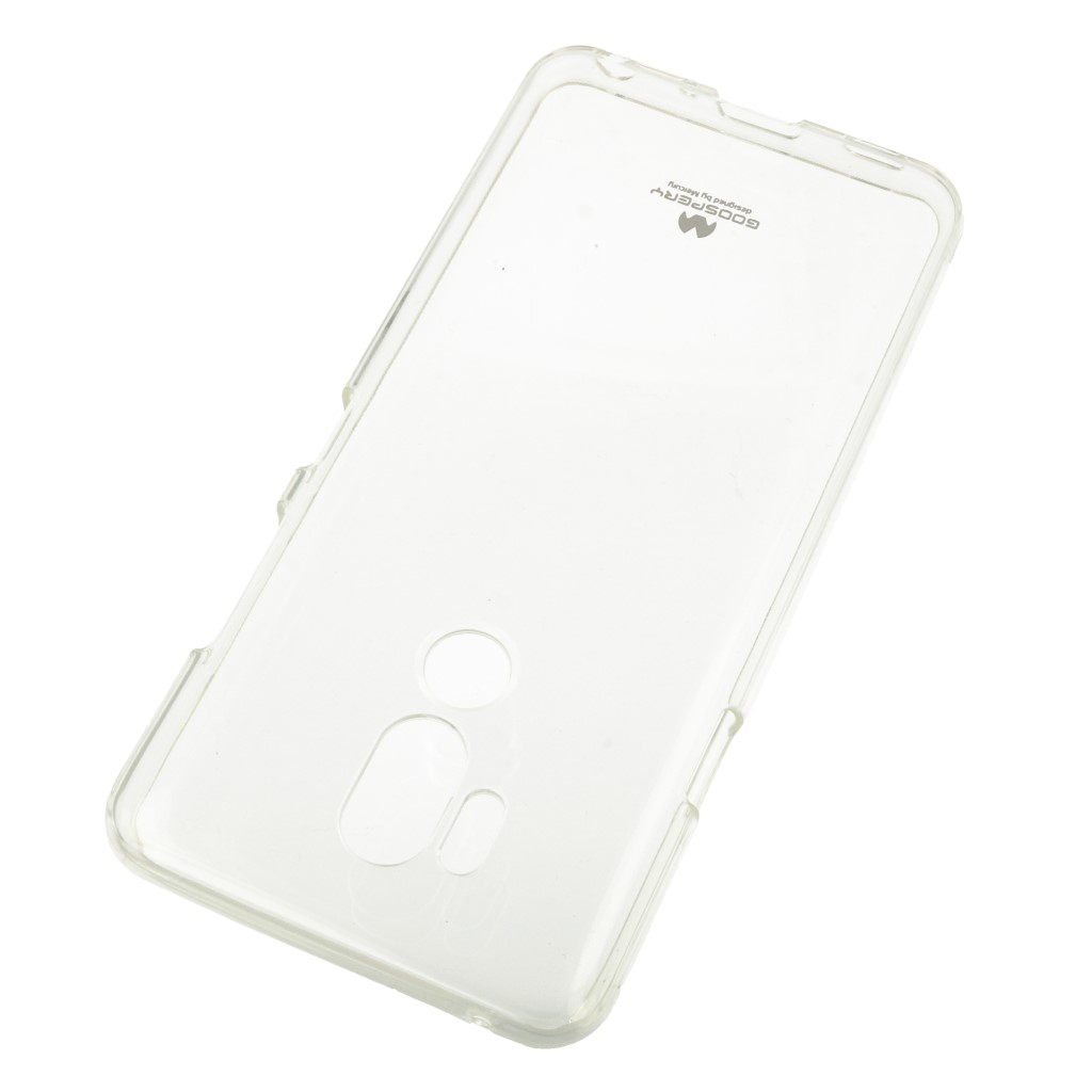 Pokrowiec etui silikonowe Mercury Jelly Case przeroczyste LG G7 ThinQ / 3