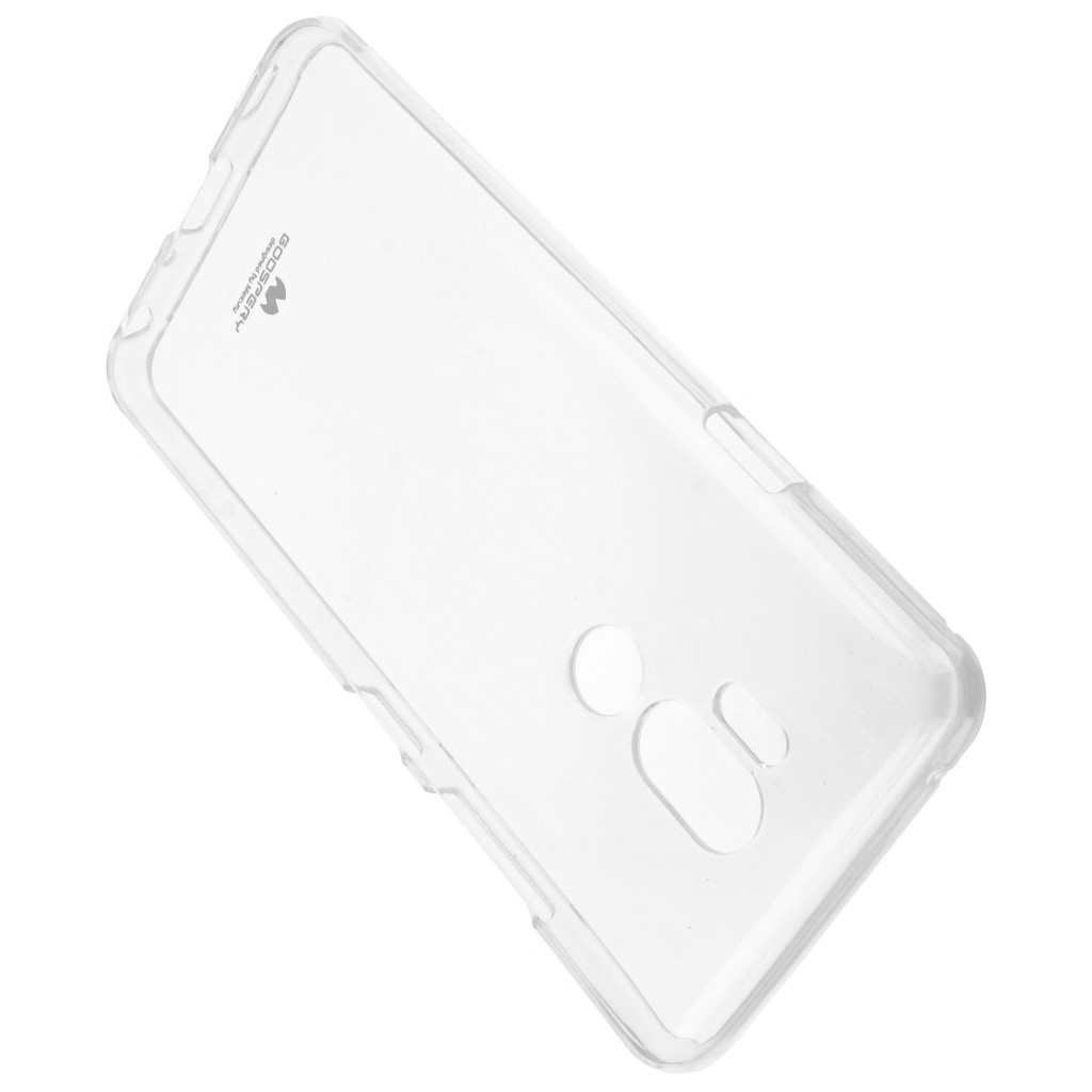 Pokrowiec etui silikonowe Mercury Jelly Case przeroczyste LG G7 ThinQ / 5
