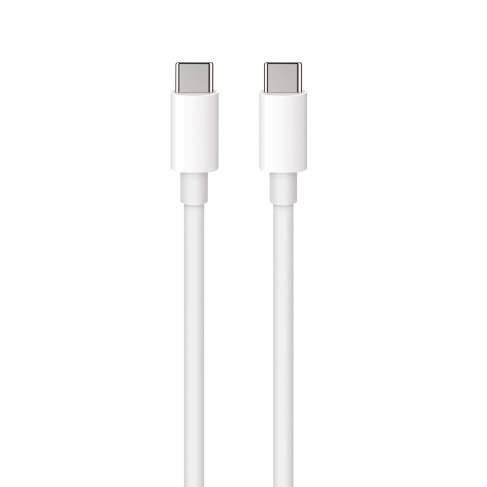 Kabel USB 2m 100W Typ-C na Typ-C biały SAMSUNG Galaxy A04s / 2 Kabel USB 2m 100W Typ-C na Typ-C biały SAMSUNG Galaxy A04s / 2