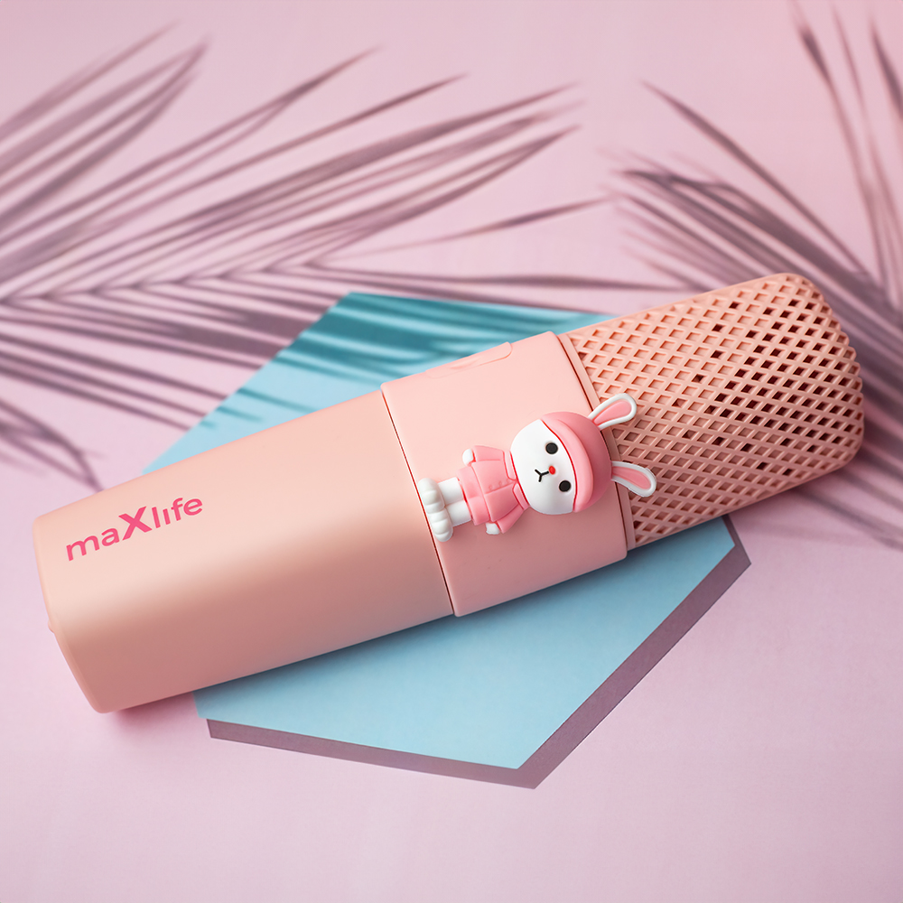 Mikrofon Maxlife z gonikiem Bluetooth Animal MXBM-500 rowy LG K10 (2017) / 2