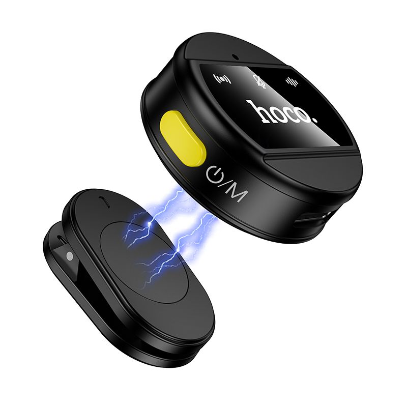 Mikrofon bezprzewodowy USB-C Hoco L21 czarny Xiaomi Poco X4 GT / 5 Mikrofon bezprzewodowy USB-C Hoco L21 czarny Xiaomi Poco X4 GT / 5