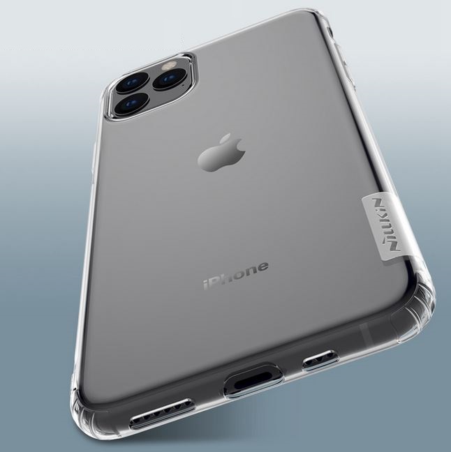 Pokrowiec etui silikonowe NILLKIN Nature przeźroczyste APPLE iPhone 11 / 3
