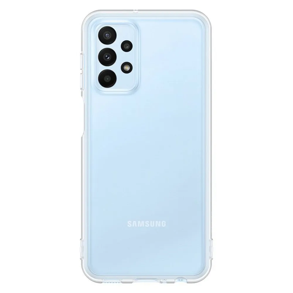Pokrowiec etui oryginalne Soft Clear Cover przeroczyste SAMSUNG Galaxy A23 5G