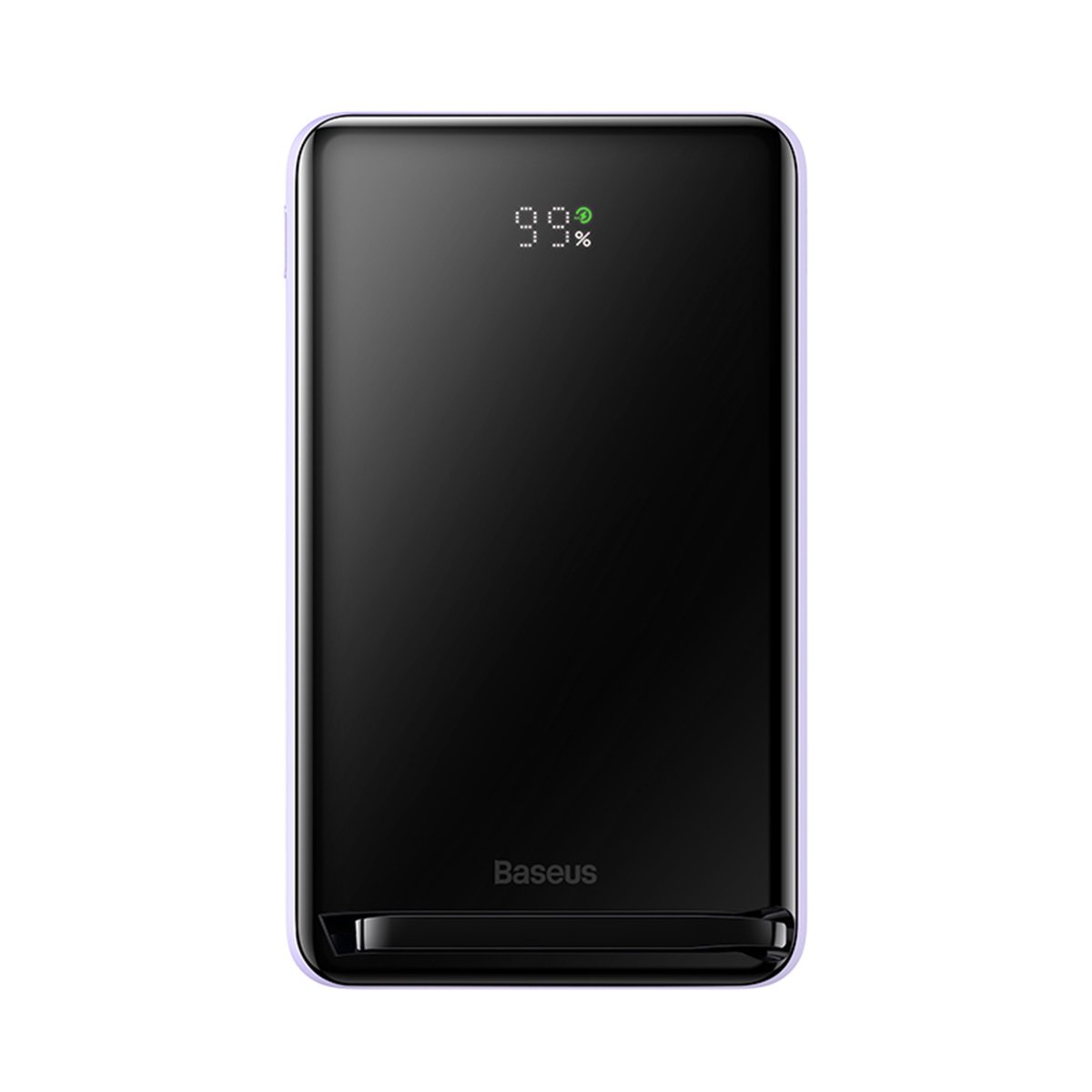 Power bank Baseus Magnetic Bracket 10000mAh Magsafe z kablem Typ-C fioletowy Xiaomi Mi 10T Pro / 4