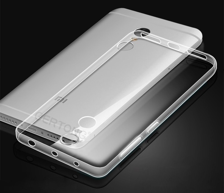 Pokrowiec silikonowe etui Back Case przeroczyste Xiaomi Redmi 5 Plus / 7