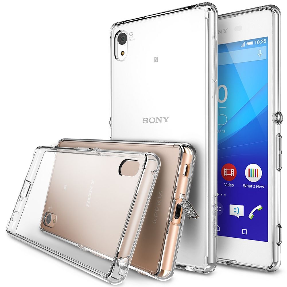 Pokrowiec etui Ringke Fusion transparent SONY Xperia Z4