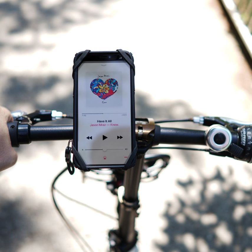 Uchwyt rowerowy uniwersalny do kierownicy Ringke Spider Bike Mount czarny SAMSUNG Galaxy Note 8 / 5
