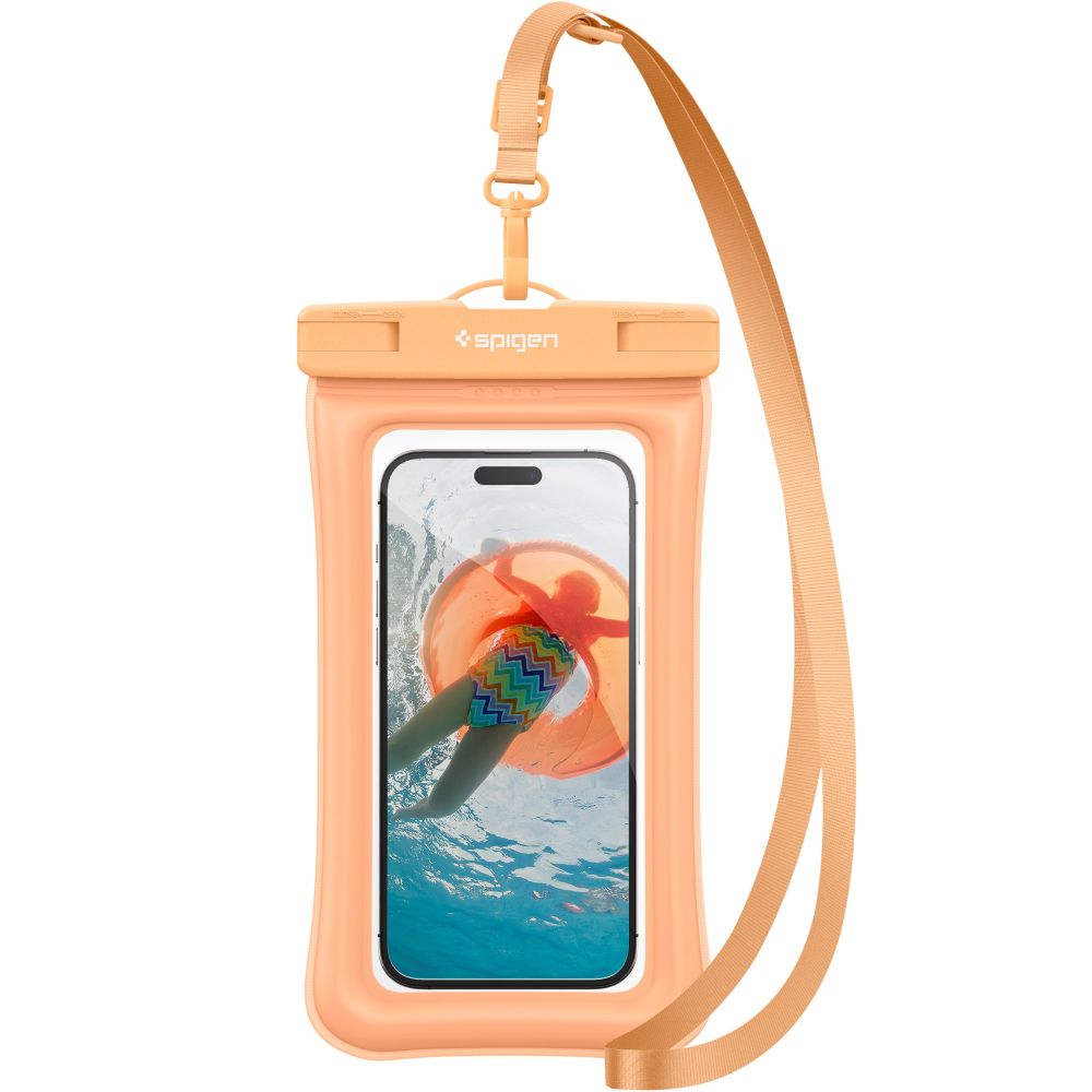 Pokrowiec etui wodoodporne Spigen A610 pomaraczowe SAMSUNG Galaxy Note 4