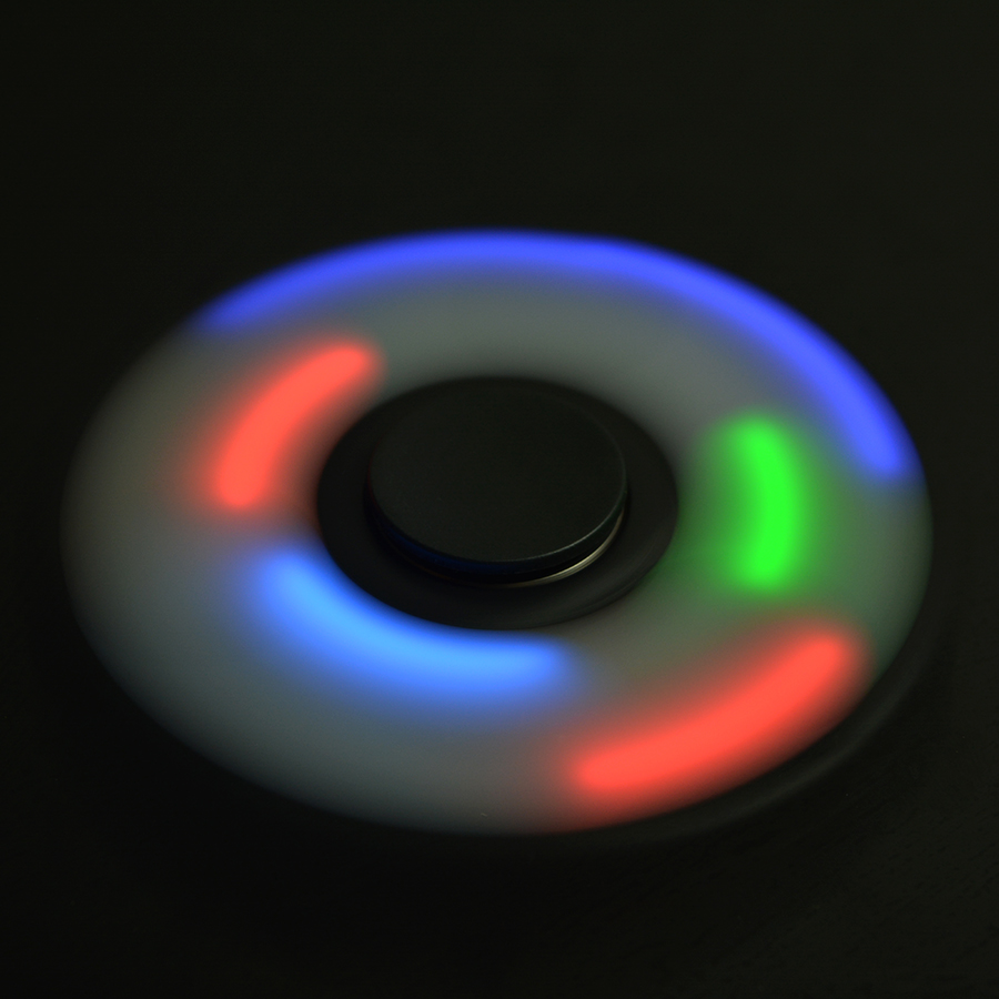 Spinner wieccy LED czarny / 4