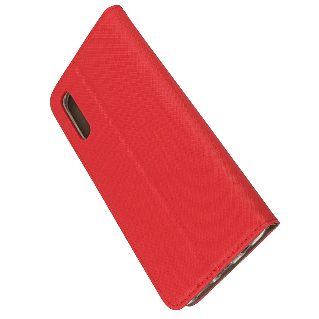 Pokrowiec etui z klapk Magnet Book czerwone SAMSUNG Galaxy A30s / 5