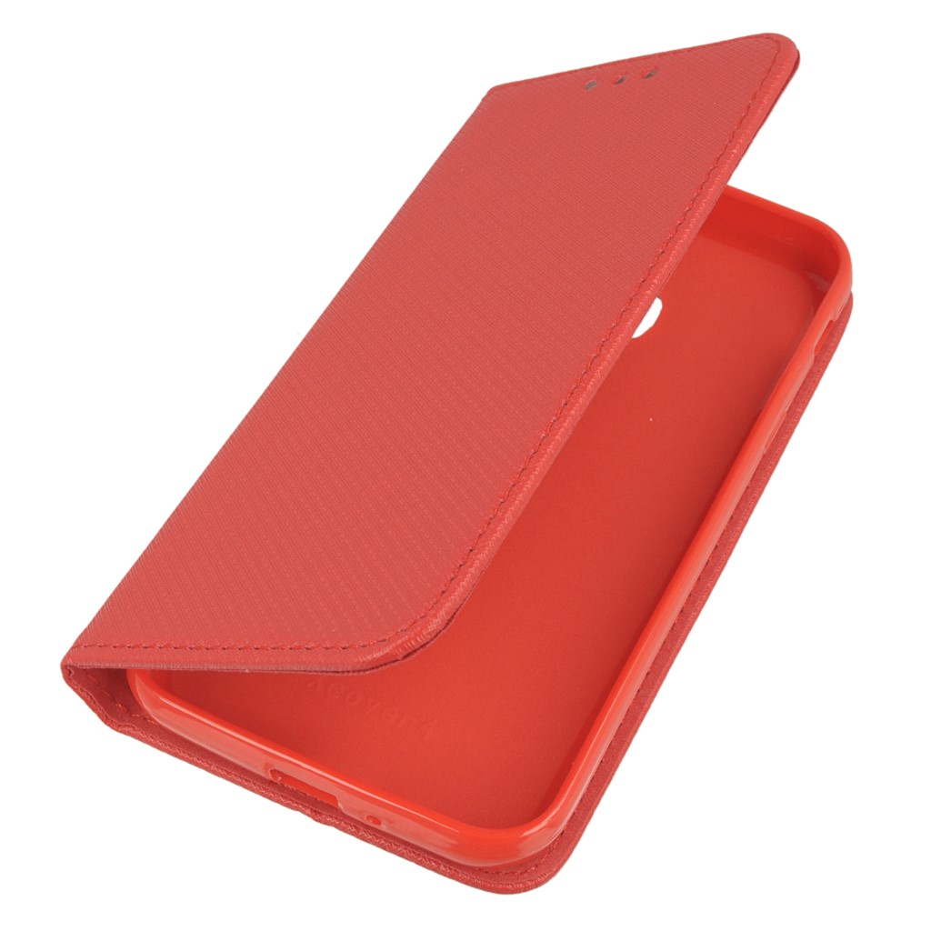 Pokrowiec etui z klapk Magnet Book czerwone SAMSUNG Galaxy Xcover 4s