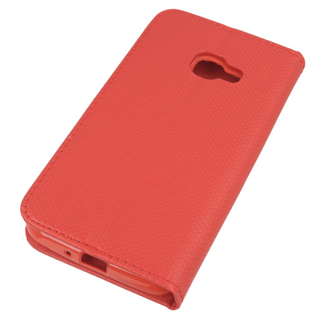 Pokrowiec etui z klapk Magnet Book czerwone SAMSUNG Galaxy Xcover 4s / 6