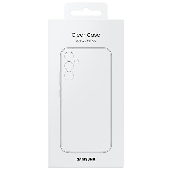 Pokrowiec oryginalne Samsung Soft Clear Cover EF-QA346CTEGWW przeroczyste SAMSUNG Galaxy A34 5G / 6