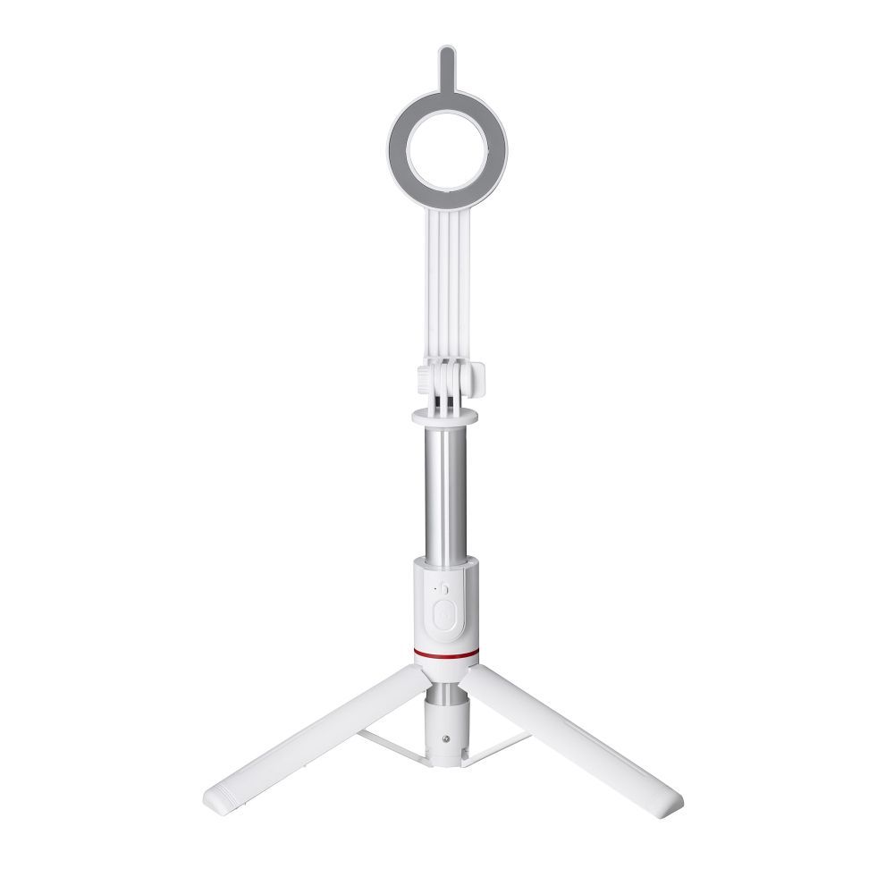 Statyw wysięgnik selfie Forcell F-Grip MagSelfie S100M zgodny z MagSafe z pilotem biały Xiaomi Mi Note / 4 Statyw wysięgnik selfie Forcell F-Grip MagSelfie S100M zgodny z MagSafe z pilotem biały Xiaomi Mi Note / 4