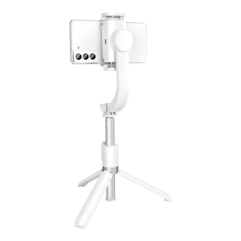 Statyw wysignik selfie Gimbal Teleskopowy jednoosiowy biay HTC 10