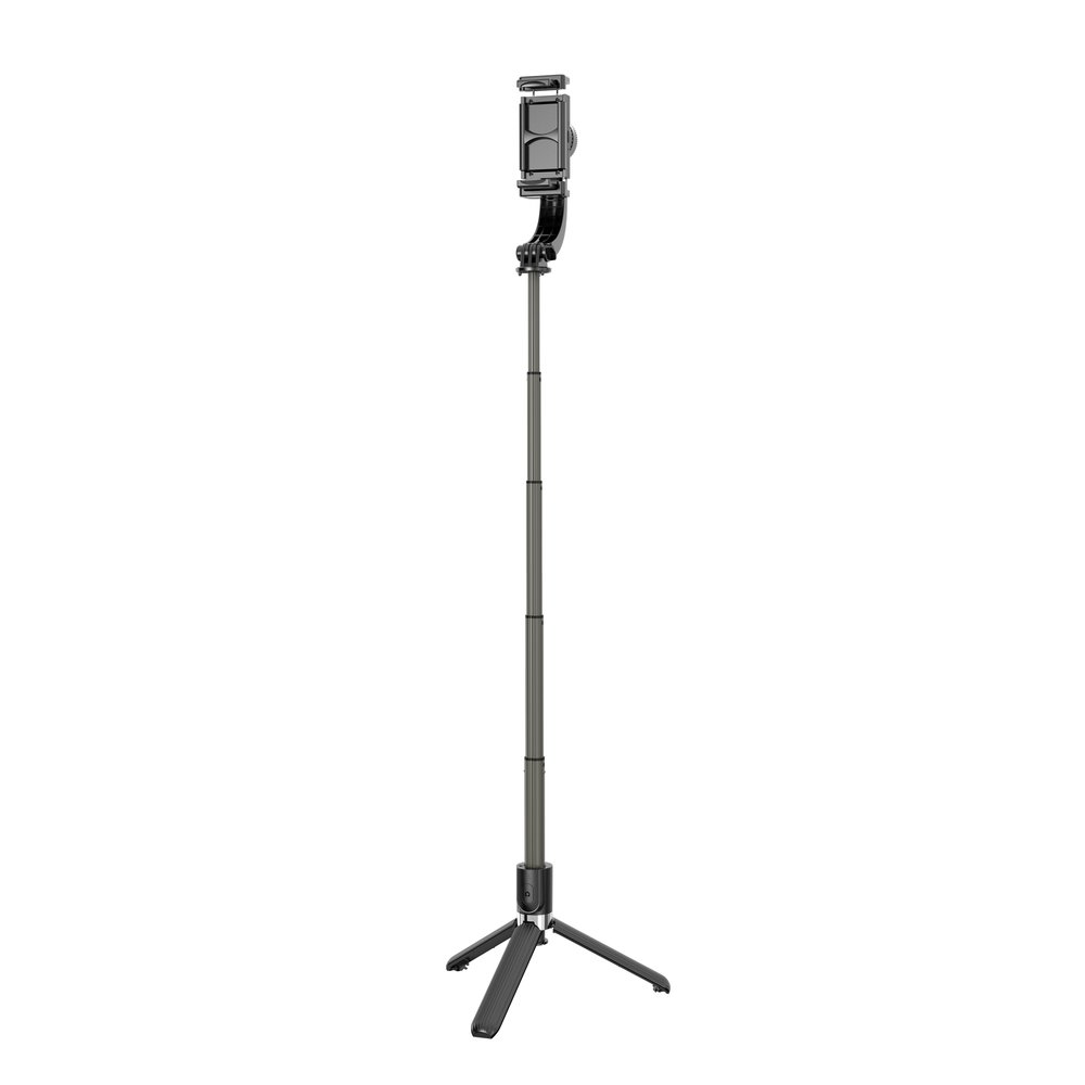 Statyw wysignik selfie Gimbal Teleskopowy jednoosiowy czarny OnePlus 10 Pro / 8