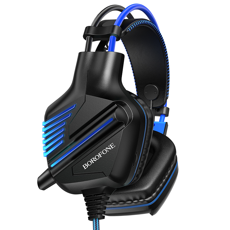 Suchawki Borofone dla graczy BO101 Racing czarno-niebieskie SAMSUNG Galaxy A41