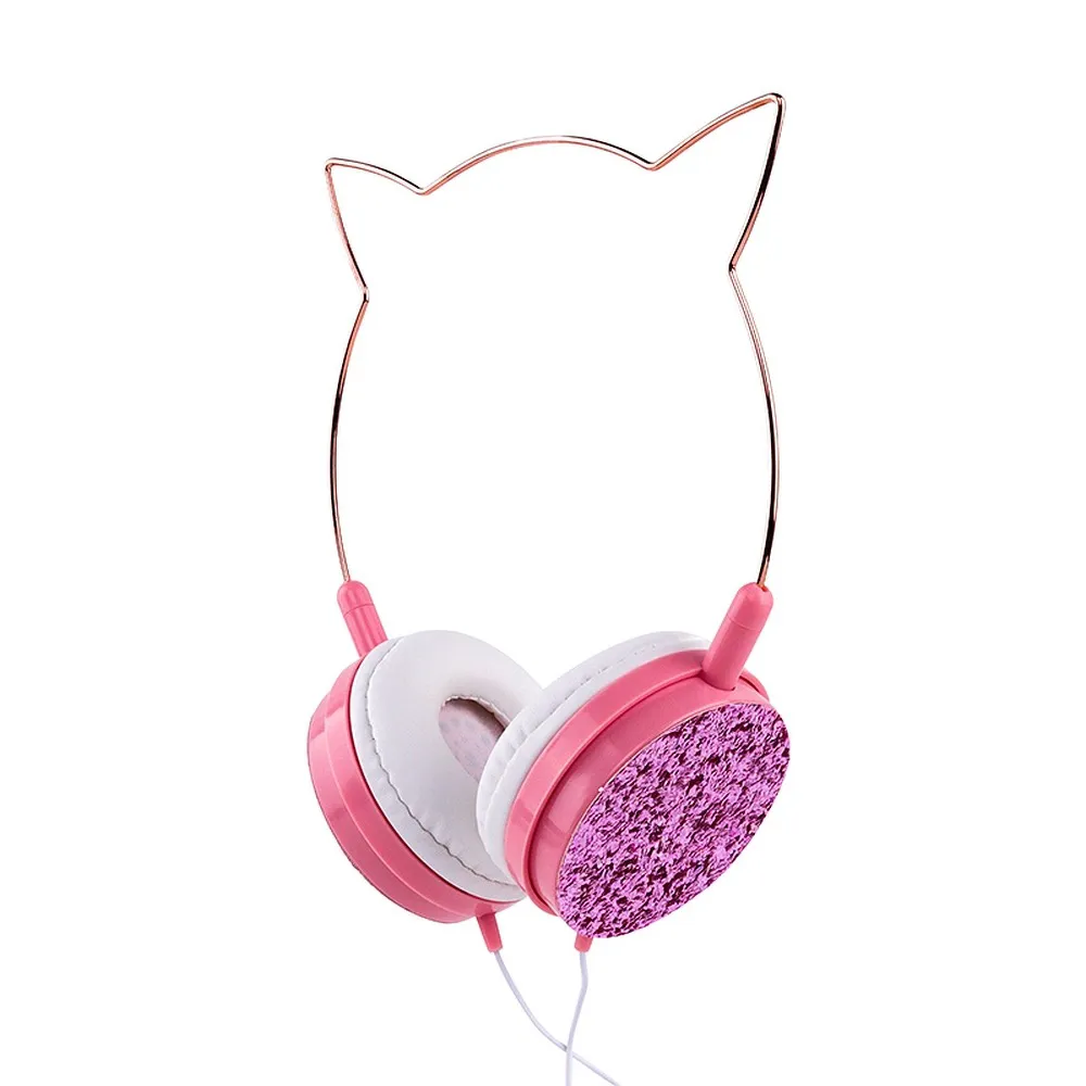 Suchawki nauszne przewodowe CAT EAR YLFS-22 rowe OnePlus 10T 5G