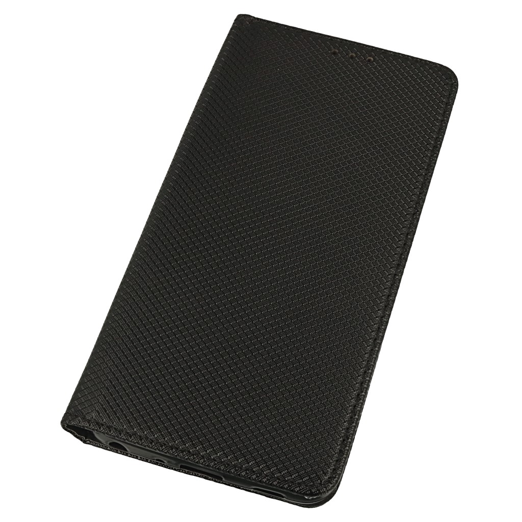 Pokrowiec etui z klapk Magnet Book czarne SAMSUNG Galaxy A8s