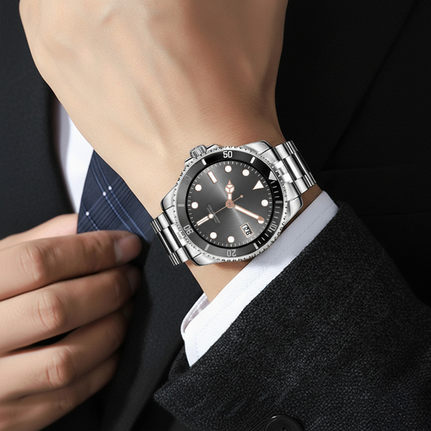 SmartWatch SmartBand Blavec M02 Racer srebrny Oppo Find X5 Lite / 6 SmartWatch SmartBand Blavec M02 Racer srebrny Oppo Find X5 Lite / 6