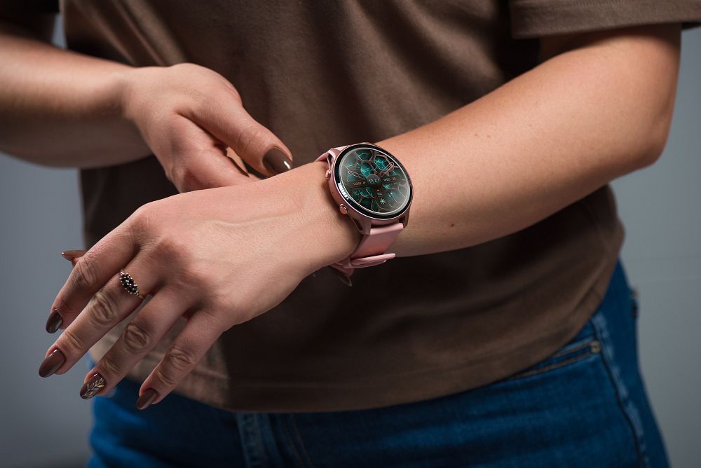 SmartWatch SmartBand Titmo O-100 różowy Xiaomi Poco F3 Pro / 3 SmartWatch SmartBand Titmo O-100 różowy Xiaomi Poco F3 Pro / 3