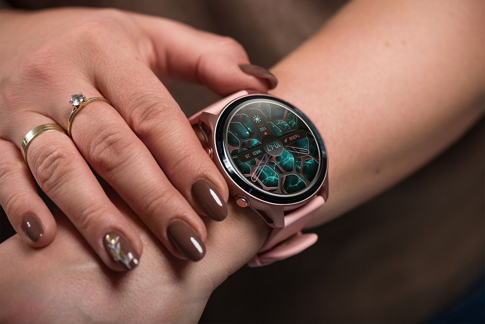 SmartWatch SmartBand Titmo O-100 różowy Xiaomi Poco F3 Pro / 5 SmartWatch SmartBand Titmo O-100 różowy Xiaomi Poco F3 Pro / 5