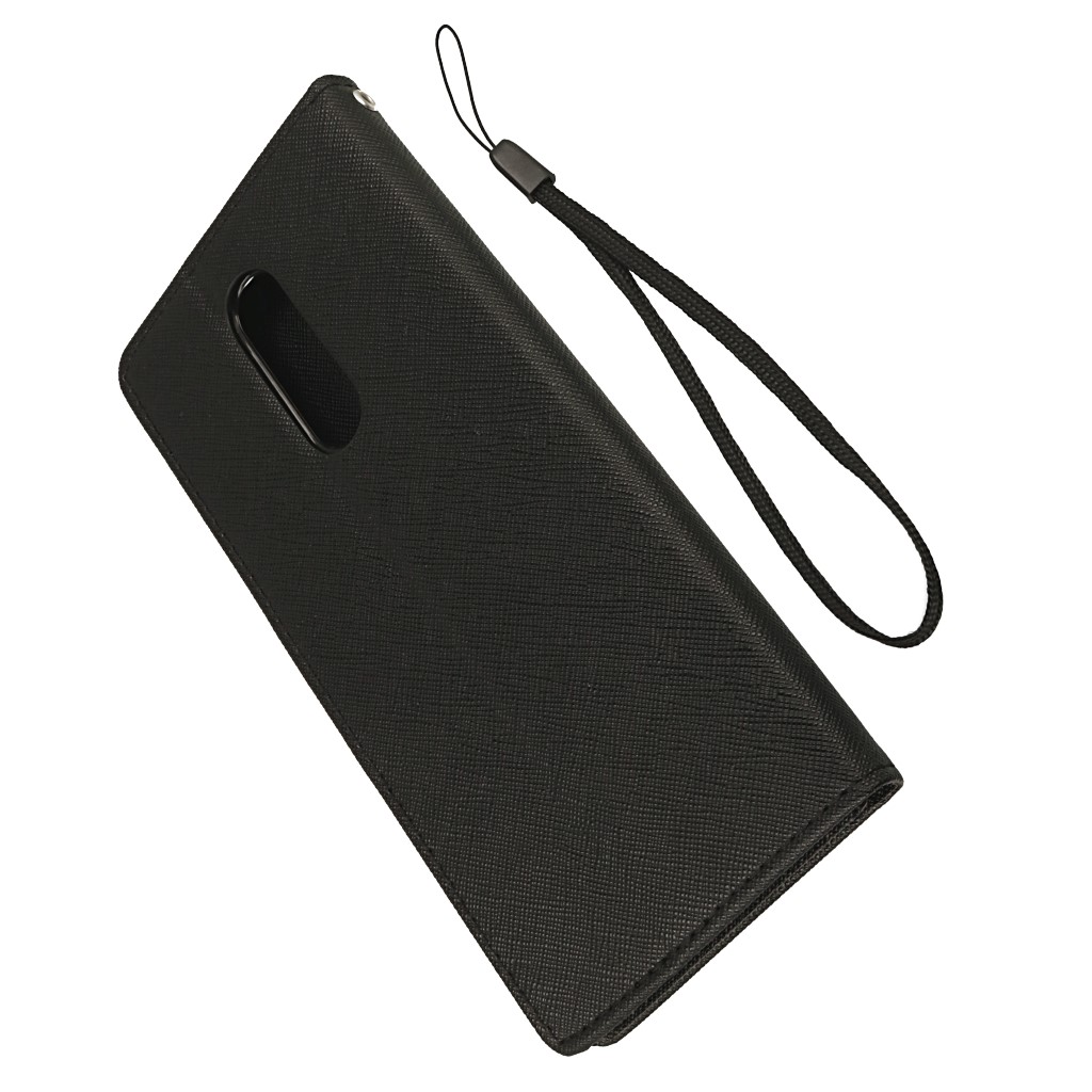 Pokrowiec etui z klapk� na magnes Fancy Case czarne SONY Xperia 1 / 6