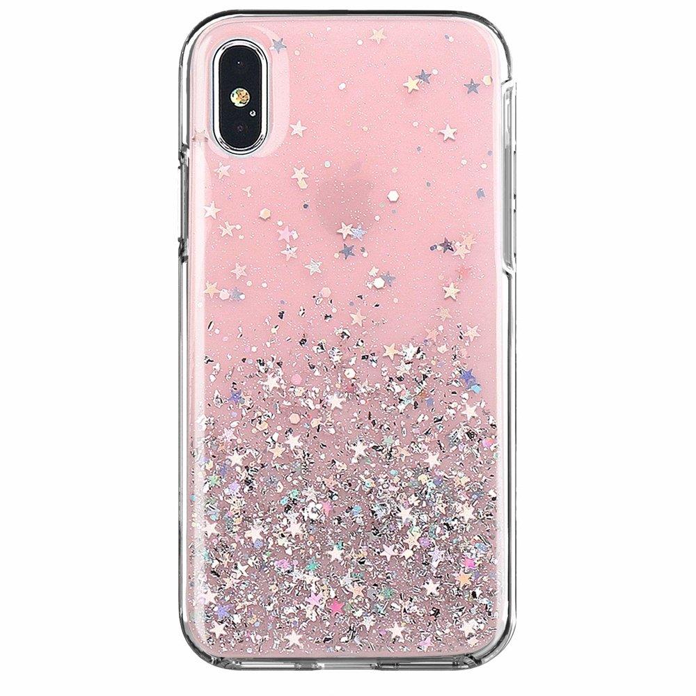 Pokrowiec etui silikonowe Wozinsky Star Glitter r�owe ACER 1