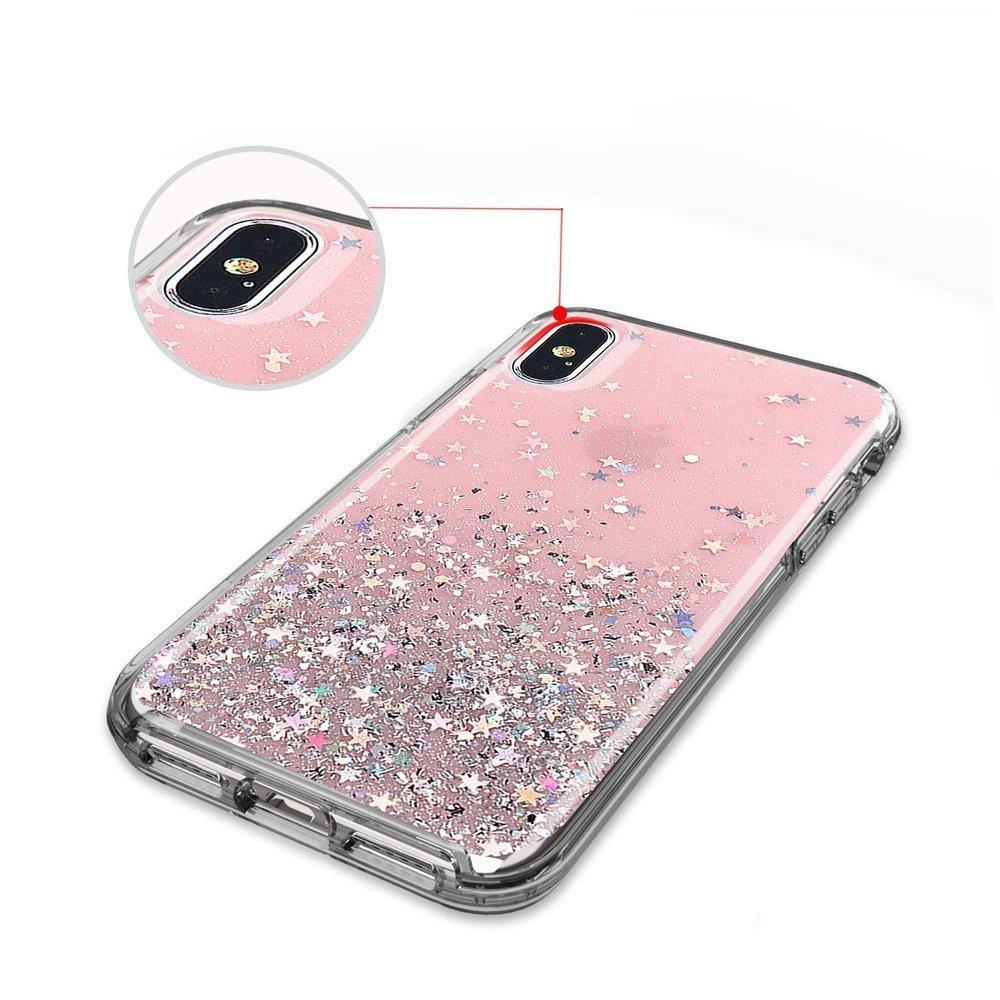 Pokrowiec etui silikonowe Wozinsky Star Glitter r�owe ACER 1 / 5