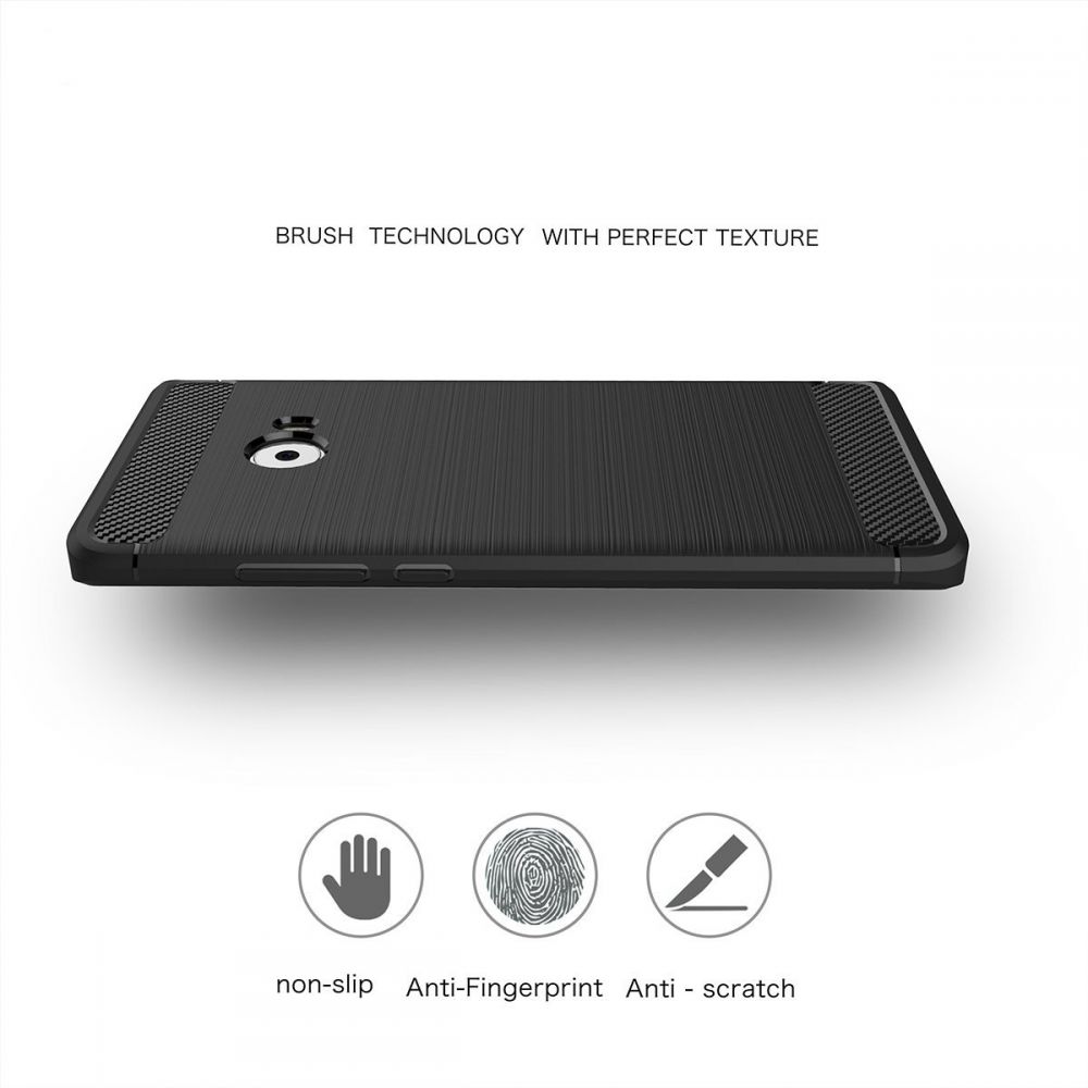 Pokrowiec etui TECH-PROTECT TPUCARBON czarne Xiaomi Mi Note 2 / 2