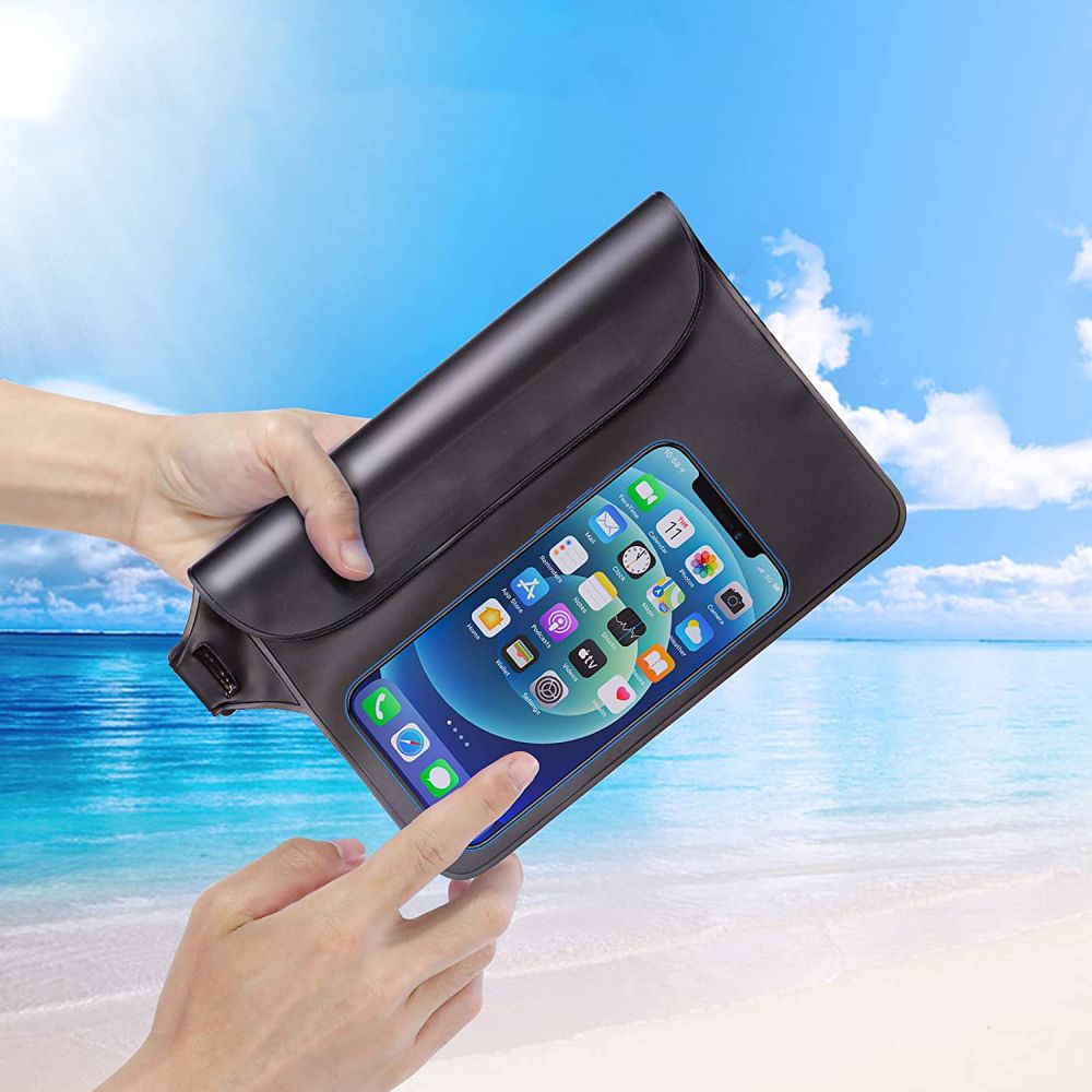 Pokrowiec Etui wodoodporne Tech-Protect na pas szare myPhone Fun 9 / 3