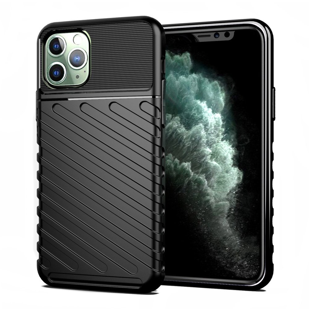 Pokrowiec etui pancerne Thunder czarne APPLE iPhone 11 Pro