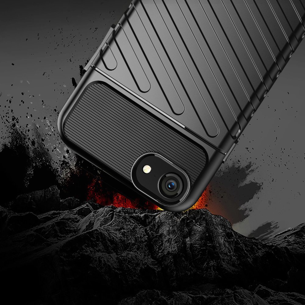 Pokrowiec etui pancerne Thunder czarne APPLE iPhone SE 2 / 5
