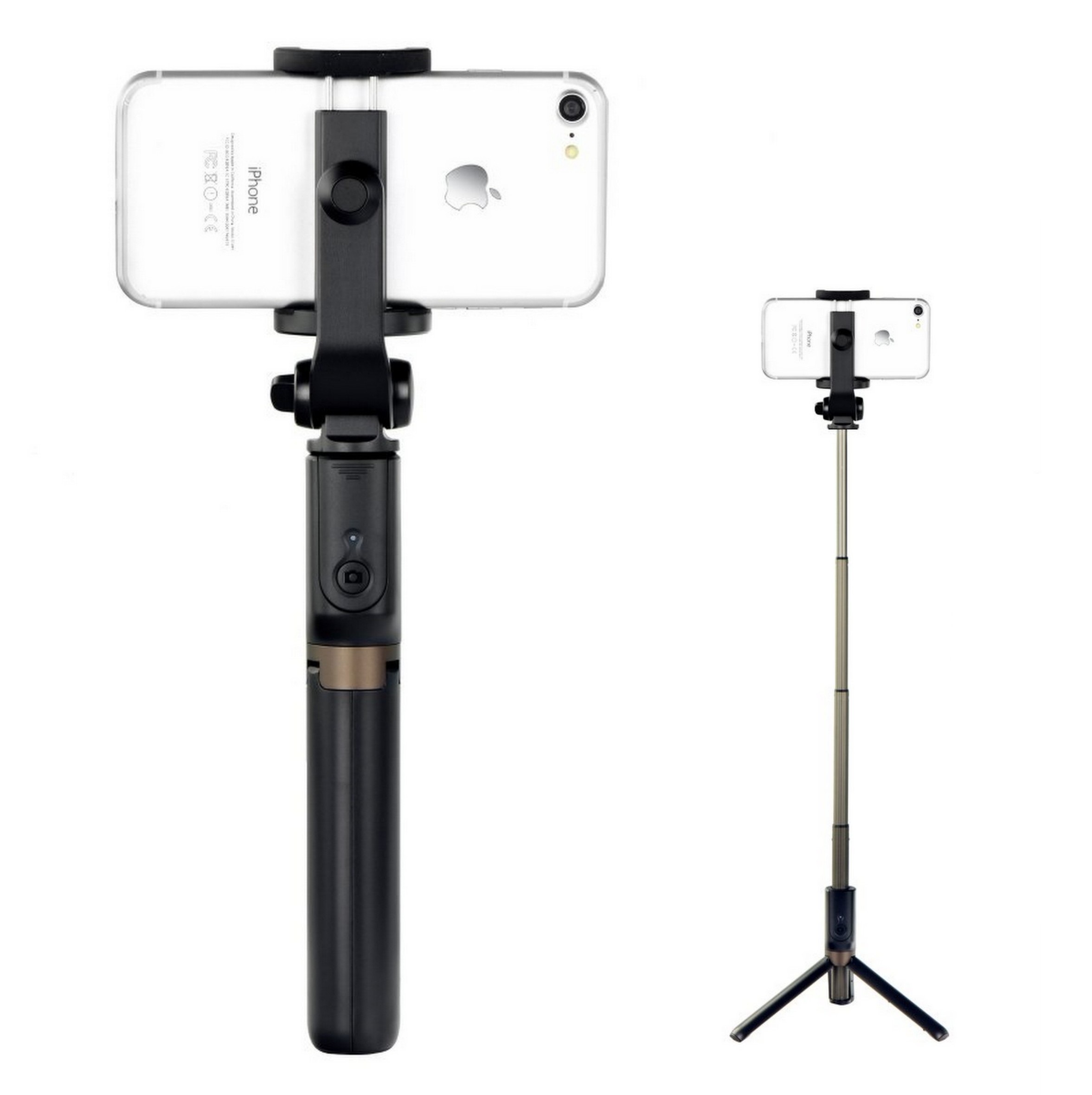 Statyw wysignik selfie Tripod ELITE z Pilotem Bluetooth czarny SAMSUNG Galaxy S7 Edge