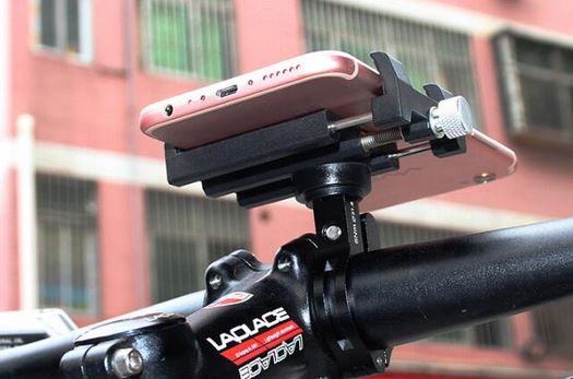 Uchwyt rowerowy na kierownice Gub G85 Metal czerwony LG X cam / 7