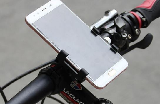 Uchwyt rowerowy na kierownice Gub G85 Metal zielony NOKIA Lumia 830 / 8