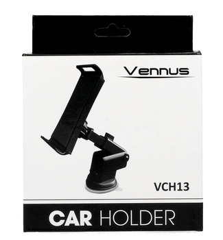 Uchwyt samochodowy Vennus VCH13 na szyb czarny HTC U11 / 2
