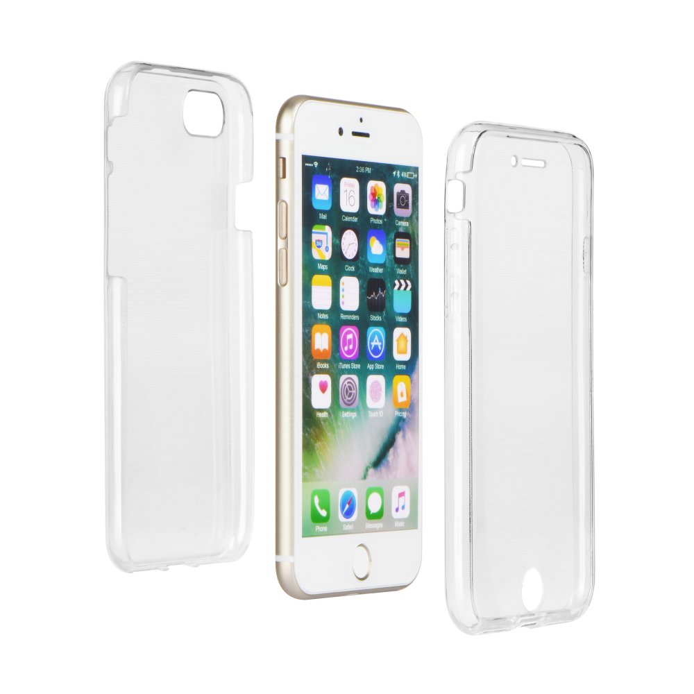 Pokrowiec etui silikonowe Ultra Slim Przd Ty przeroczyste APPLE iPhone 5 / 2