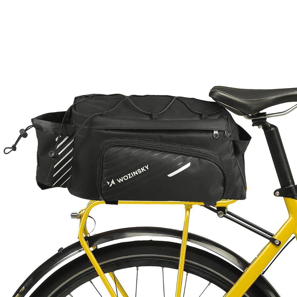 Uchwyt rowerowy Torba rowerowa Wozinsky na baganik z paskiem na rami 9L WBB22BK czarny  Google Pixel