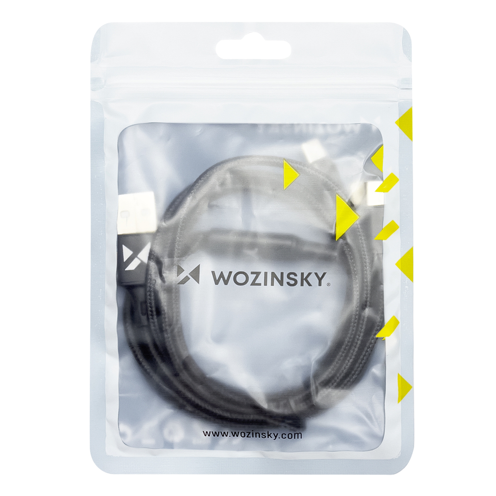 Kabel USB Wozinsky 3w1 2.8A 1.25m Lightning - Typ-C - microUSB / 5