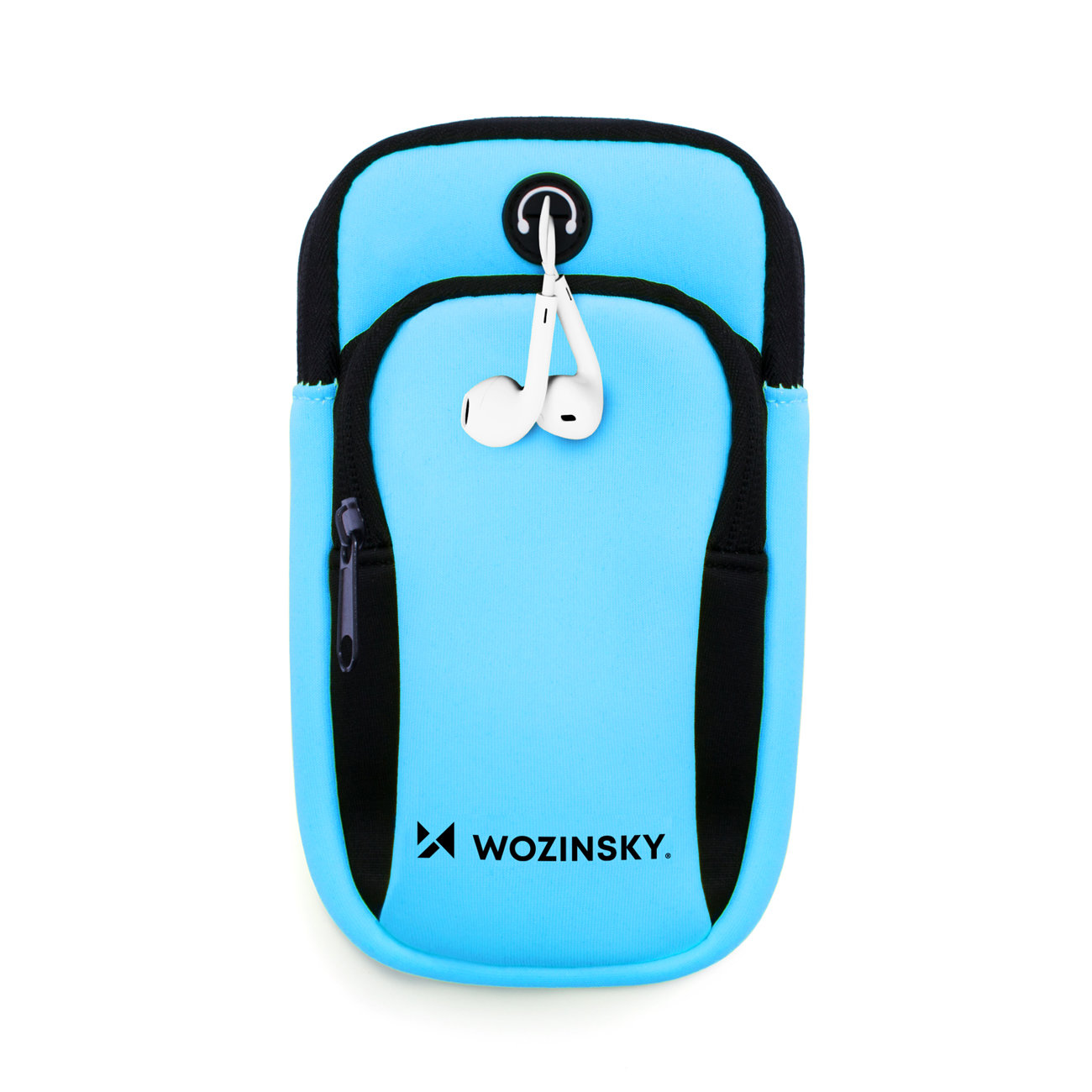 Pokrowiec Wozinsky opaska do biegania WABGR1 niebieska Xiaomi Redmi 9C NFC / 2