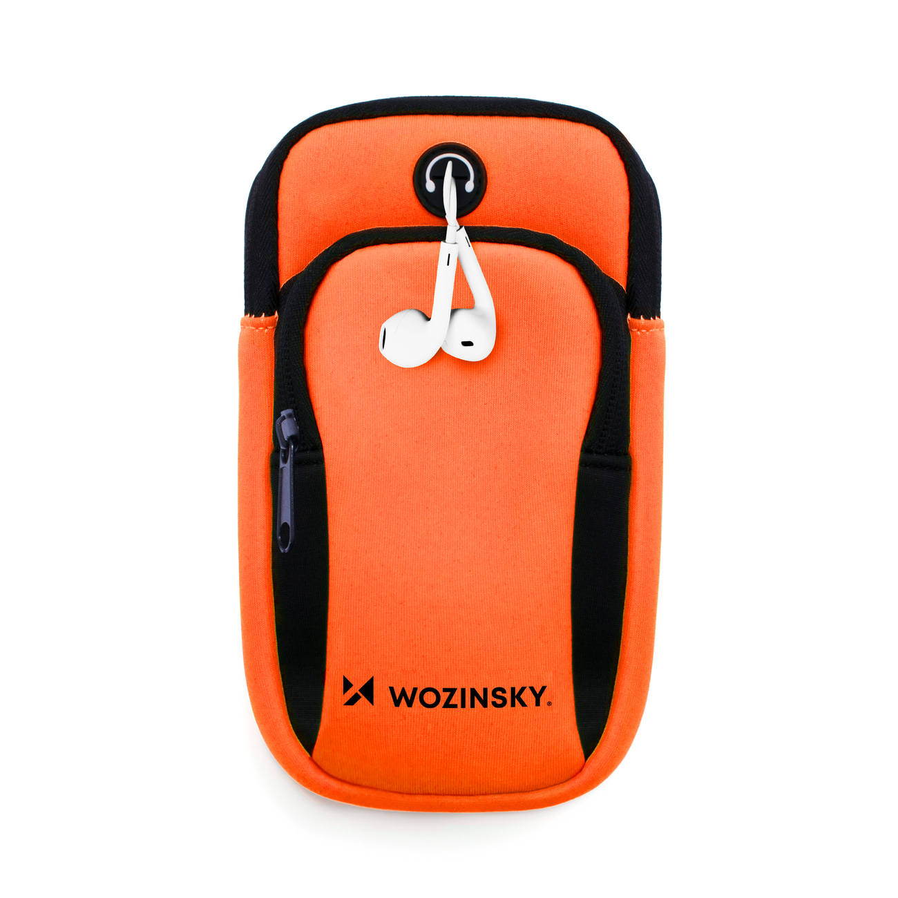 Pokrowiec Wozinsky opaska do biegania WABGR1 pomaraczowa Doogee S97 Pro / 2