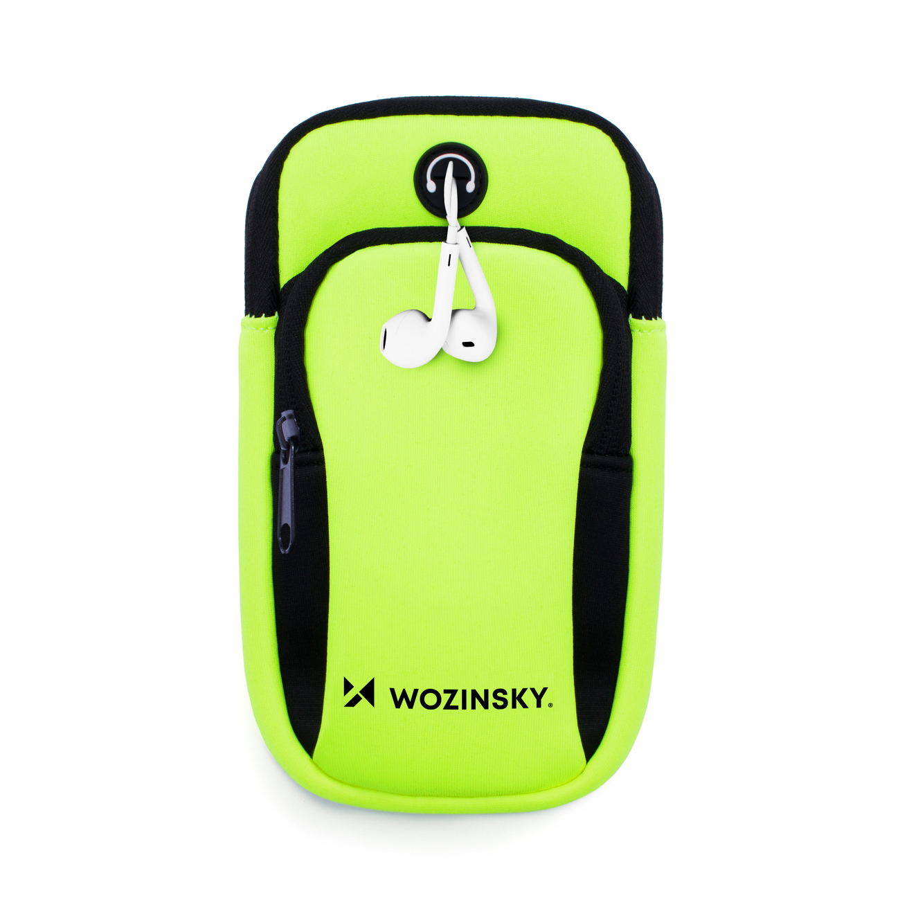 Pokrowiec Wozinsky opaska do biegania WABGR1 zielona HTC Desire 628 / 2