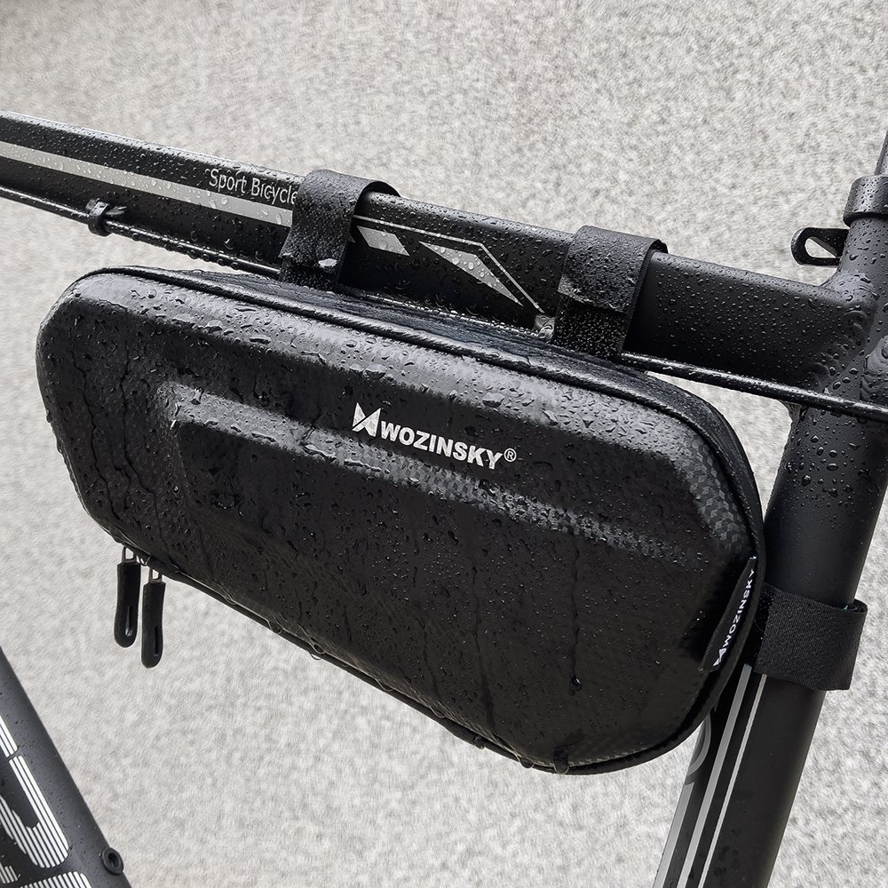 Uchwyt rowerowy Wozinsky torba na ram 1,5 l WBB10BK czarny APPLE iPhone XS / 8