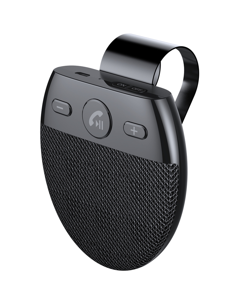 Zestaw gonomwicy Wozinsky Bluetooth do samochodu na oson przeciwsoneczn WHCK-01 czarny Ulefone Future
