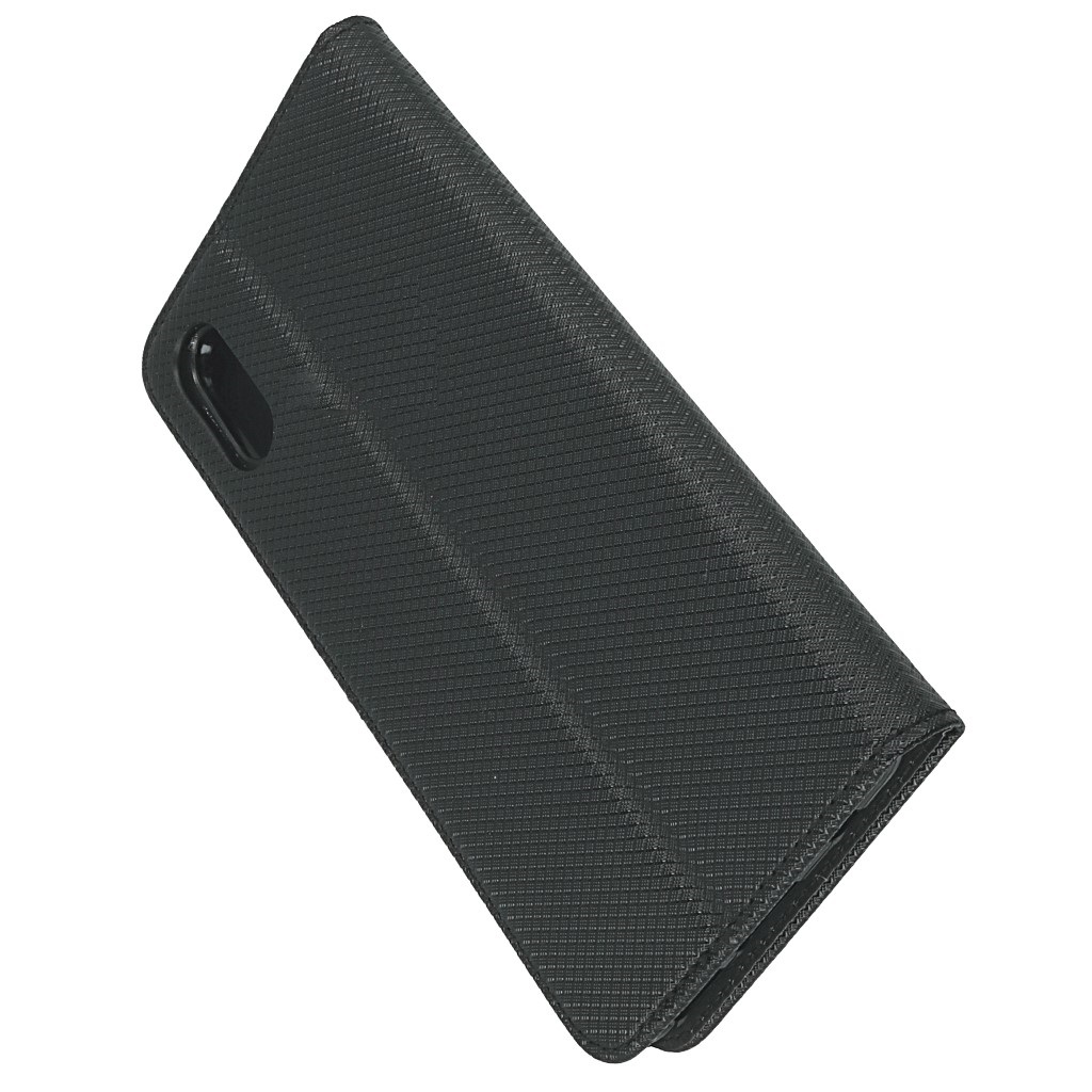 Pokrowiec etui z klapk Magnet Book czarne Xiaomi Mi 8 Pro / 3