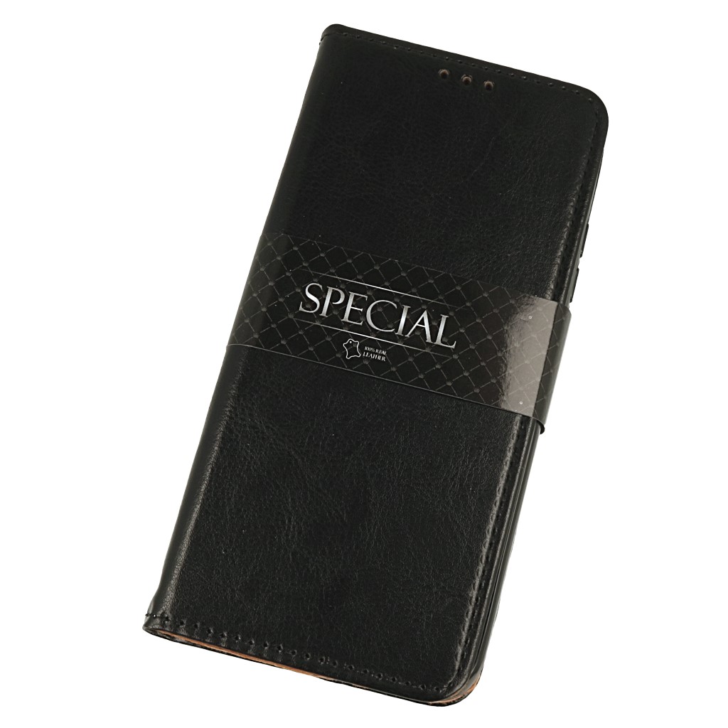 Pokrowiec etui skrzane Flexi Book Special czarne Xiaomi Redmi 7 / 5