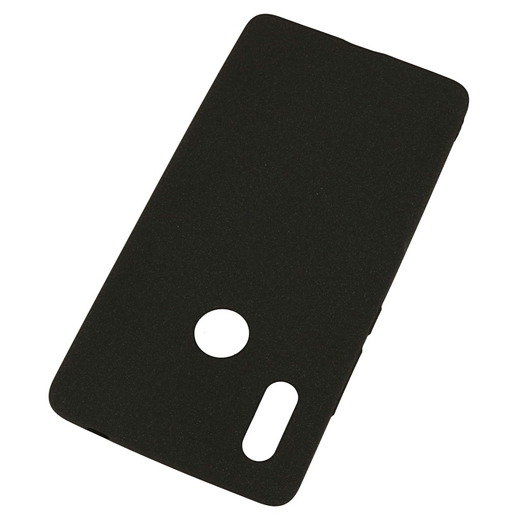 Pokrowiec etui silikonowe Plush Case czarne Xiaomi Mi 8 SE / 2