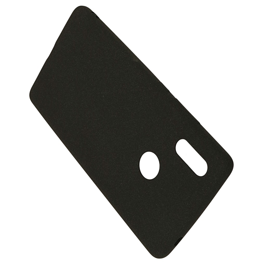 Pokrowiec etui silikonowe Plush Case czarne Xiaomi Mi 8 SE / 4