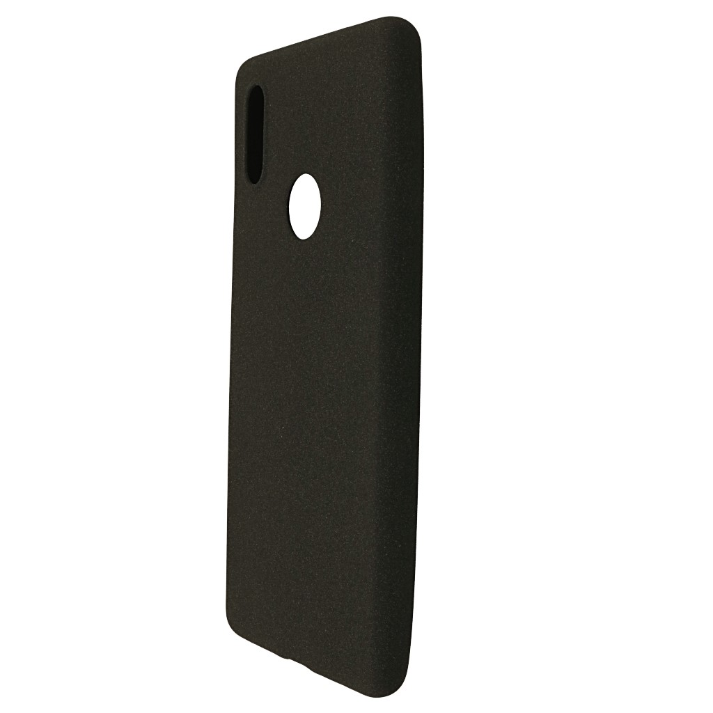 Pokrowiec etui silikonowe Plush Case czarne Xiaomi Mi 8 SE / 5